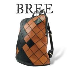 【美品】 BREE リュック バックパック キルティング レザー 2025年最新】BREE レディース リュック・バックパックの人気