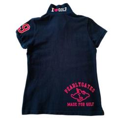 ◆PEARLYGATESパーリーゲイツ ネイビー×ピンク日本製サイズ1【M】