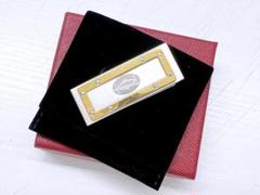 【極美品】Cartier サントス ドゥ カルティエ マネークリップ　箱　保存袋 2025年最新】Cartier メンズ マネークリップの人気アイテム