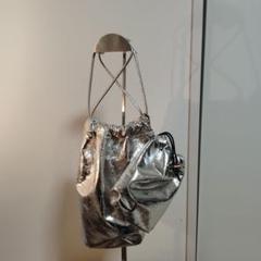 anuke アンヌーク Leather Tube Bag＆Mini Pouch