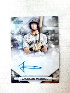 Jackson Merrill 直筆サイン Topps MLB