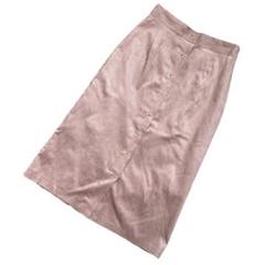 ✨美品✨【Fabulous】ロング丈タイトスカート（M）くすみピンク/きれいめ