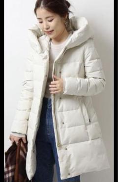 spic&span woolrich 別注ダウンウールリッチオフホワイト