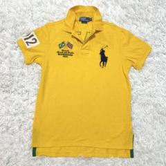 希少✨ポロラルフローレン ブラジル ポロシャツ ビッグポニー　国旗　背番号　12