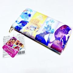 ディズニープリンセス　長財布　ウォレット　アリエル　シンデレラ　ラプンツェル