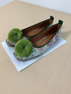【値下げ】Tory Burch グリーン フラットシューズ 2025年最新】Tory Burch カラー:グリーン系 フラットシューズ