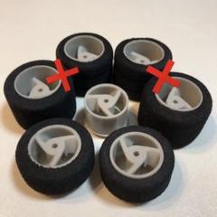 ミニ四駆　エアロホイール　金 銀 m39232664511_1.jpg?1713100644