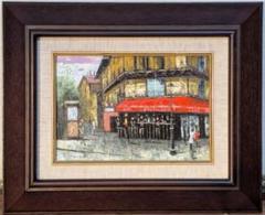油絵 SM 「カボチャ」 真作】絵画 石川佳図 油彩SM パリの街角 都市風景画 洋画作品 X9