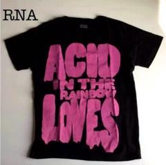 RNA ブラック　ピンクロゴTシャツ Sサイズのサムネイル