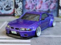 ホットウィールカスタム 日産 R33 GTR フルエアロ ☆深リム