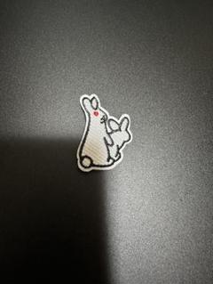 ロゴアイロンワッペン のり付き