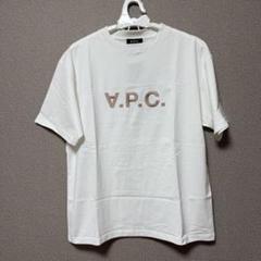 【送料無料ライン/39ショップ】 A.P.C Tシャツ ピンクベージュ 未使用タグ付き 24235-1-93701 トップス