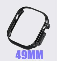 Apple Watch Ultra 強化フィルムガラス付　49MM ブラック