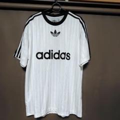 adidas 　ADICOLOR POLY ゲームシャツ　白　Ｌ 2025年最新】ADICOLOR polyの人気アイテム - メルカリ