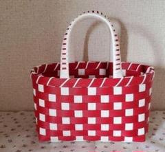 エコクラフト　ツートンかごバック