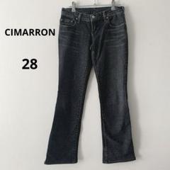 新品未使用　CIMARRON ブラック ブーツカットデニム　ウエスト27インチ 新品未使用 CIMARRON ブラック ブーツカットデニム ウエスト27インチ