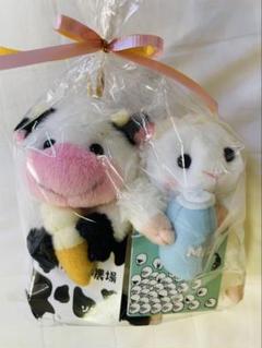 小岩井農場 ソフト牛 ミルキー羊 ぬいぐるみセット Amazon.co.jp: 岩手 小岩井農場 ソフト牛とミルキー羊