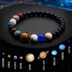 パワーブレスレット パワーストーン 11惑星が幸運を呼び寄せるd