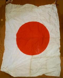 当時物　ニッポン　日の丸 旗 日章旗  日本国旗 掲揚旗 レトロ アンティーク 当時物 ニッポン 日の丸 旗 日章旗 日本国旗 掲揚旗 レトロ