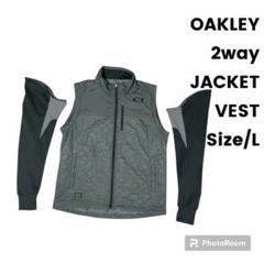オークリー OAKLEY スカルタブ 中綿 ナイロン ジャケット ベスト