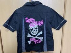スーパーラヴァーズ スカル ボーリングシャツ シャツ Ｍ SUPERLOVERS