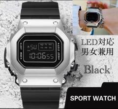 スポーツ腕時計　腕時計　時計　デジタル　LED デジタル腕時計のサムネイル