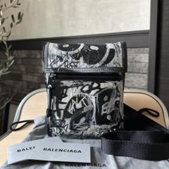 ✨超美✨BALENCIAGA エクスプローラーWFPショルダーナイロン黒