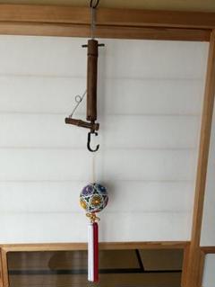 木製柄杓 フックとチェーン付き　自在鉤 木製柄杓 フックとチェーン付き自在鉤