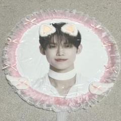 うちわカバー kpop うちわ レース デコ
