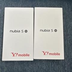 nubia S 5G ホワイト・ブラック 2台セット