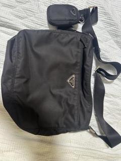 美品　 PRADA プラダショルダーバッグ ポーチ付き 47406 RV44