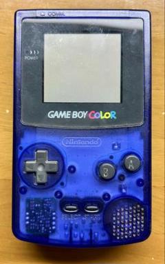 【ジャンク】【レトロ】GAME BOY COLOR クリアブルー 本体