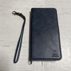 新品✨iPhone 13 ケース 手帳型 カバー スタンド機能 レトロネイビー