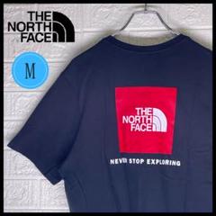【24時間以内　匿名発送】ザノースフェイス　バックプリント　Tシャツ　黒　M