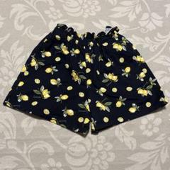 GU ショートパンツ 短パン ハーフパンツ150 レモン柄