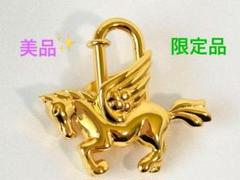 極美品 エルメス カデナ ペガサス キーホルダー １９９３年限定 ゴールド 極美品 エルメス カデナ ペガサス キーホルダー 1993年限定