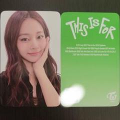 TWICE JYP FANS 予約特典トレカ① ツウィ