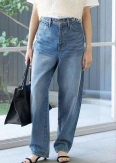【値下げ】5 1/2CURVE LINE_DENIMハイライズカーブデニム 27 値下げ】5 1/2CURVE LINE_DENIMハイライズカーブデニム 27