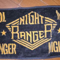 【美品】NIGHT RANGER 2019 JAPAN TOUR マフラータオル