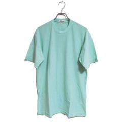 インテグラル 半袖Tシャツ ミントグリーン LL 無地 シンプル 爽やか 薄手