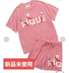 新品未使用 ピクミン ジェラートピケ 上下セット ジェラートピケ ピクミン ルームウェア 赤ピクミン コラボ
