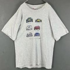 USA製 90s ヴィンテージ クラシックカー レーシング Tシャツ 旧車 L