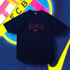 00s NIKE ナイキ バルセロナ 半袖 ユニフォーム ゲームシャツ y2k 00s NIKE ナイキ バルセロナ 半袖 ユニフォーム ゲームシャツ