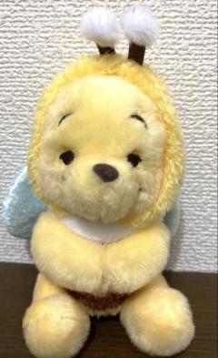 くまのプーさん ぬいぐるみキーホルダー キーチェーン ミツバチプーさん2023年