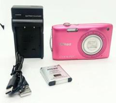 Nikon coolpix S3300ピンク 充電器、SDカード、バッテリー付き 2025年最新】クールピクスs3300充電器の人気アイテム - メルカリ