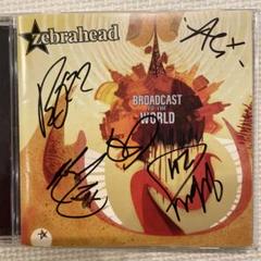 直筆サイン】ゼブラヘッド Zebrahead Broadcast - メルカリ