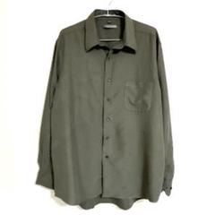 90s 高配色Geoffrey Beene ボーダーロングシャツ