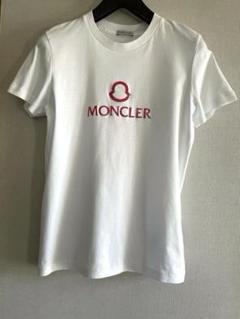 モンクレール ピンクロゴTシャツ M 美品