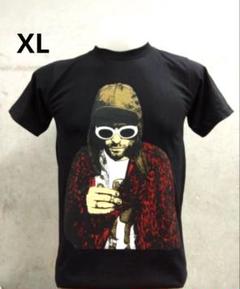 新品　Nirvana ニルヴァーナ　カートコバーン　XLサイズ バンドTシャツのサムネイル