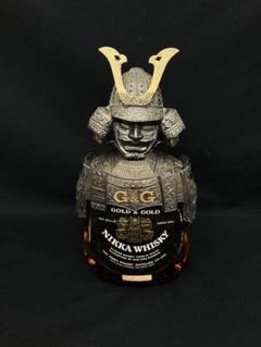 ニッカウヰスキー - 【新品お値下！】ニッカウイスキー　GOLD&amp;GOLD　兜　甲冑付き　750ml ニッカウヰスキー - 海外向限定販売品！ニッカ GOLD&GOLD 兜